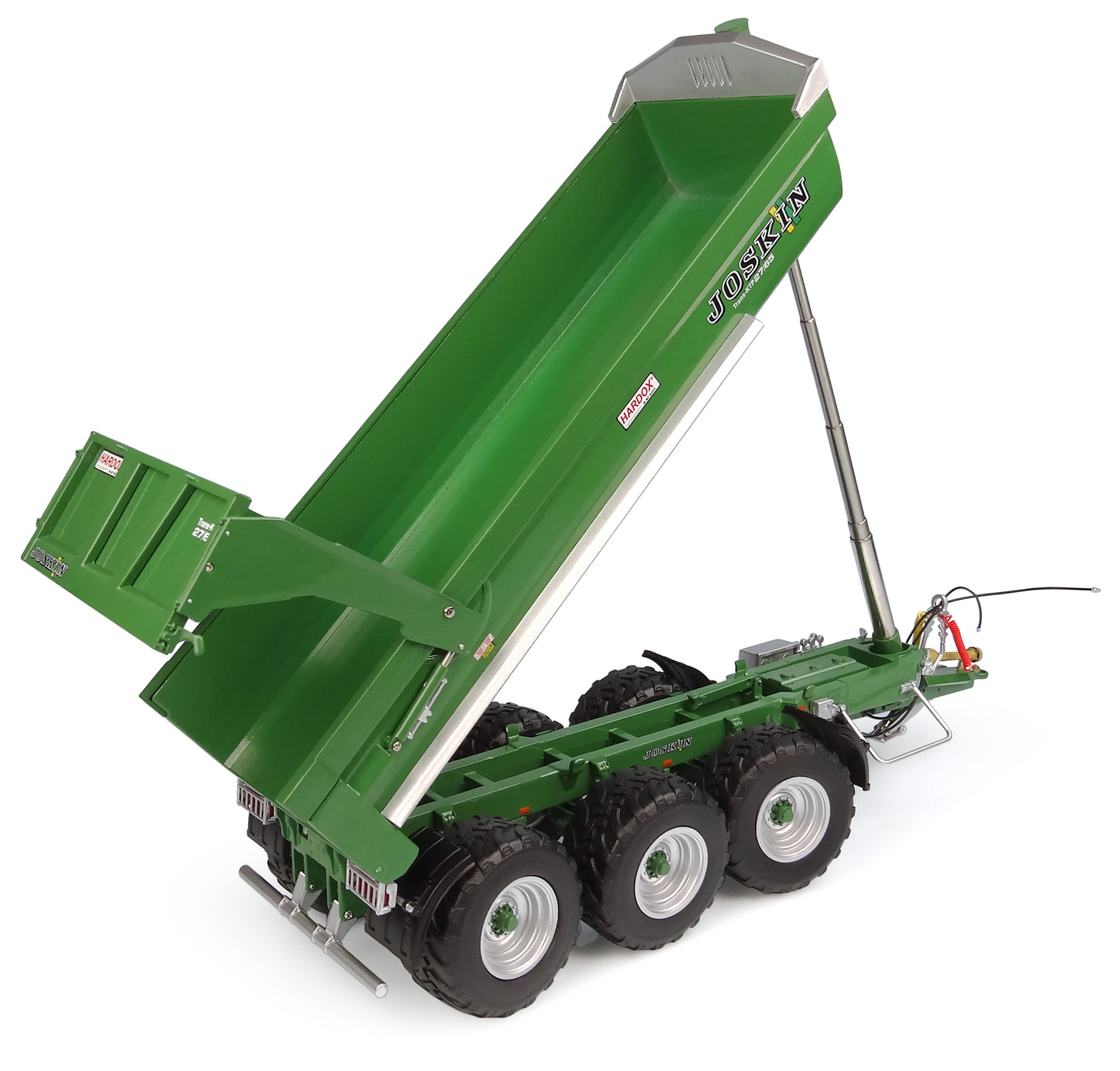 Universal Hobbies Joskin Halfpipe/ Dumper Trans-KTP 27-65 Green Edition 1 van 1000 Limited edition 1:32
